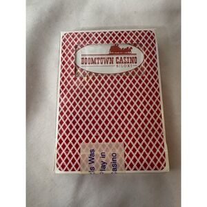 Boomtown Casino Biloxi Playing Cards - BEE Brand Red White Full Deck‎